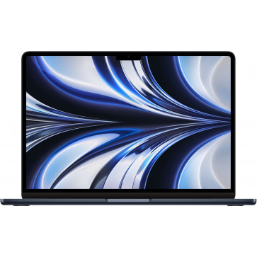 Apple MacBook Air, M2 8-Core, 13.6”, 8GB, 512GB, 10-Core Grafik, 70W, Mitternacht, DE Tastatur (2022)