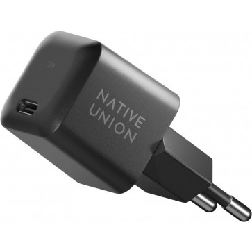 Native Union 30W USB-C Power Adapter GaN, Schwarz