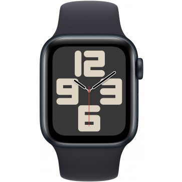 DEMO: Apple Watch SE (2022) GPS, 40mm Alu Mitternacht, Sportarmband Mitternacht, S/M