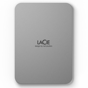 LaCie 5TB Mobile Drive (2022) 2.5″ USB-C, silber