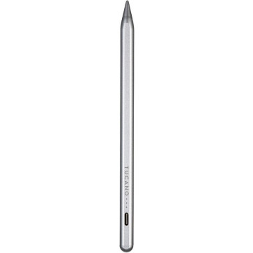 Tucano Active Stylus, digitaler Stift für iPad, Aluminium, silber
