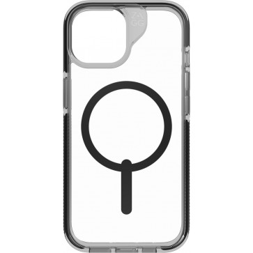 Zagg Santa Cruz Snap Case MagSafe, iPhone 15 Plus, Clear