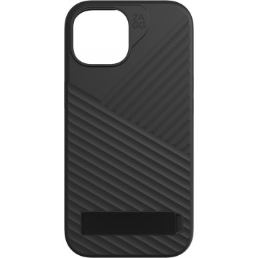 Zagg Denali Snap Kickstand Case MagSafe, iPhone 15 Plus, Schwarz