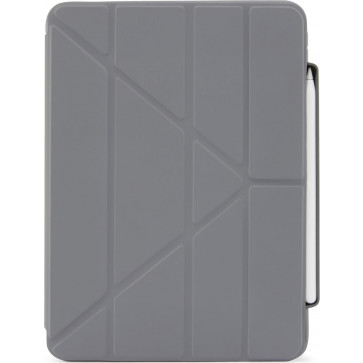 Pipetto Origami No3 Pencil Case, iPad Air 10.9" (2020-2022), Grau