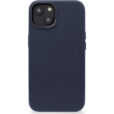 Decoded Leder Backcover mit MagSafe, iPhone 14 Plus, Blau