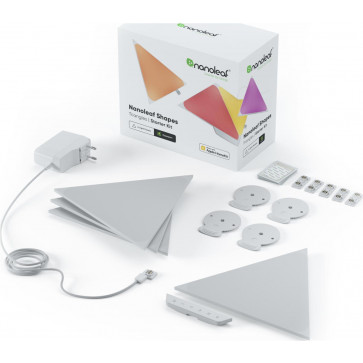 Nanoleaf Shapes Triangle, Starter Kit, 4er Pack