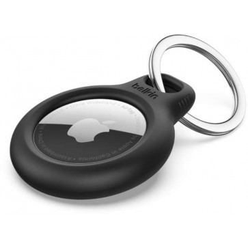 Belkin Secure Holder mit Schlüsselanhänger für Apple AirTag, schwarz