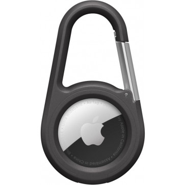 Belkin Secure Holder mit Karabiner für Apple AirTag, schwarz