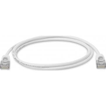 LMP Ultra Slim Ethernet Kabel 3 m, Kat.7, Weiss