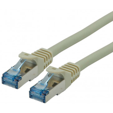 Ethernet Kabel 10m, Kat.6a, grau