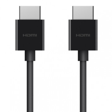 Belkin HDMI 2.1 Kabel 2.0m, 4K Ultra High-Speed, 8K und HDR, schwarz
