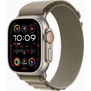Apple Watch Ultra 2 GPS+Cell, 49mm, Titanium Case, Alpine Loop Oliv Small