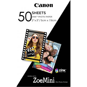 Canon ZINK Fotopapier ZP-2030, 50 Blatt zu Canon Zoemini Photoprinter