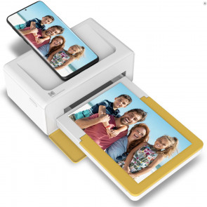 DEMO: Kodak Dock Plus, tragbarer Bluetooth Photoprinter, weiss/gelb