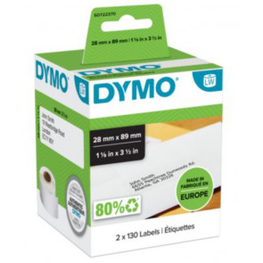 LabelWriter Dymo Adresslabels 89x28mm, weiss, 2 Rollen
