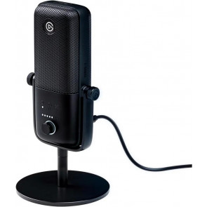 Elgato Wave 3 Gaming Premium USB-C Kondensatormikrofon, Digital Mixing, Schwarz