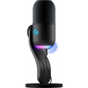 Logitech Yeti GX Dynamisches RGB-Gaming-Mikrofon mit Lightsync, Schwarz