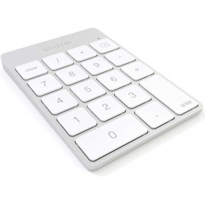Satechi Slim Alu Keypad, Bluetooth Zahlenblock, silber