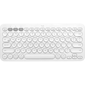 Logitech K380, Multi-Device Bluetooth Tastatur, Weiss
