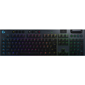 Logitech G915 Lightspeed Wireless Mechanical Gaming Keyboard, CH-Tastatur, schwarz