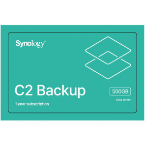 Synology Lizenz C2 Backup 500 GB, 1 Jahr