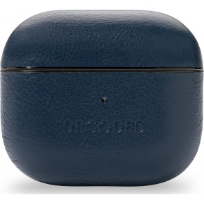 Decoded Leder Case für Apple AirPods (3. Generation), Blue
