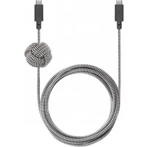 Native Union Anchor USB-C auf USB-C-Kabel, 3m, Zebra