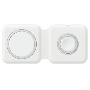 Apple MagSafe Duo Ladegerät, kabel­loses Laden von iPhone/ AirPods + Apple Watch