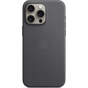 DEMO: Feingewebe Case mit MagSafe, iPhone 15 Pro Max (6.7"), Schwarz, Apple