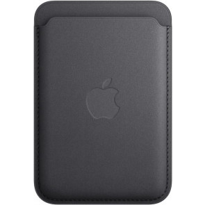 Apple Feingewebe Wallet mit MagSafe, iPhone 12/13/14/15 Serie, Schwarz