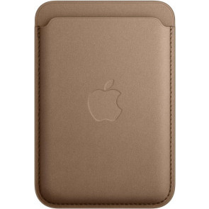 Apple Feingewebe Wallet mit MagSafe, iPhone 12/13/14/15 Serie, Taupe