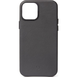 Decoded Leder Backcover, iPhone 12 mini (5.4"), Schwarz