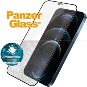 Screen Protector Case Friendly, iPhone 12 Pro Max, (6.7”), clear, schwarz Panzerglass