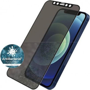 Screen Protector Case Friendly, iPhone 12 mini, (5.4”), Privacy, schwarz Panzerglass