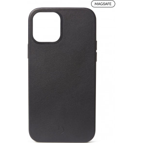 Decoded Leder Backcover mit MagSafe, iPhone 12 mini (5.4"), Schwarz