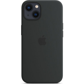 Apple Silikon Case mit MagSafe, iPhone 13 (6.1"), Mitternacht