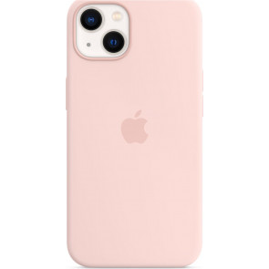 Apple Silikon Case mit MagSafe, iPhone 13 (6.1"), Kalkrosa