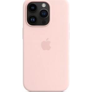 Apple Silikon Case mit MagSafe, iPhone 14 Pro (6.1"), Kalkrosa