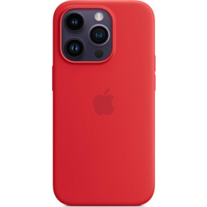 Apple Silikon Case mit MagSafe, iPhone 14 Pro (6.1"), Rot (PRODUCT)