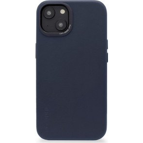 Decoded Leder Backcover mit MagSafe, iPhone 14, Blau