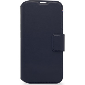 Decoded Leder Wallet 2-in-1 mit MagSafe, iPhone 14 Plus, Blau