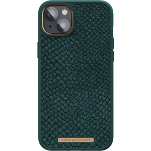 Njord Lachsleder Backcover Jöro für iPhone 14 Plus, Grün