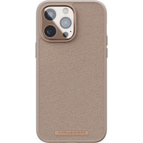 Njord Tonal Backcover für iPhone 14 Pro, Pink Sand