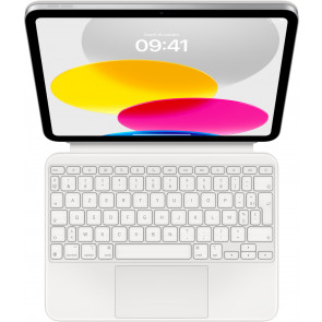 Apple Magic Keyboard Folio 10.9" iPad (10. Generation), FR Tastatur, weiss