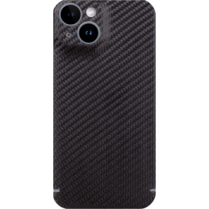 Filono Carbon Cover mit MagSafe, iPhone 14, Schwarz