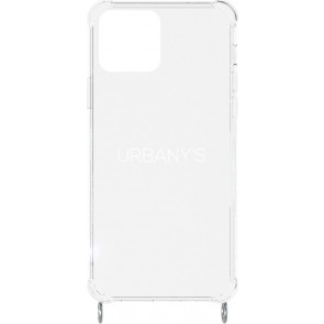 Urbanys Necklace-Cover, iPhone 14, ohne Kordel, Clear