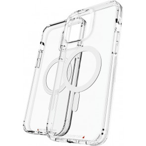 Gear4 Crystal Palace Snap Case MagSafe, iPhone 13 Pro Max, Clear