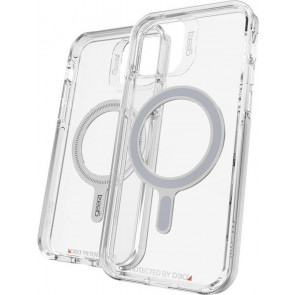 Gear4 Crystal Palace Snap Case MagSafe, iPhone 12/12 Pro, Clear