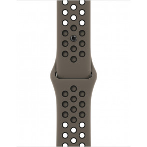 Apple Sportarmband Nike für Apple Watch 42/44/45/49 mm, Olive Grey/Schwarz