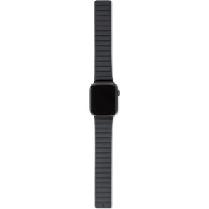 Decoded Silikonarmband Magnetic Traction für Apple Watch 38/40/41 mm, Schwarz